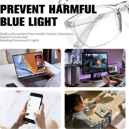 Blue Light Eyeglasses for Men Women,Blue Light Lens,Blue Light Glasses Men,Bluelight Glasses Women,Computer Glasses,Party Glasses