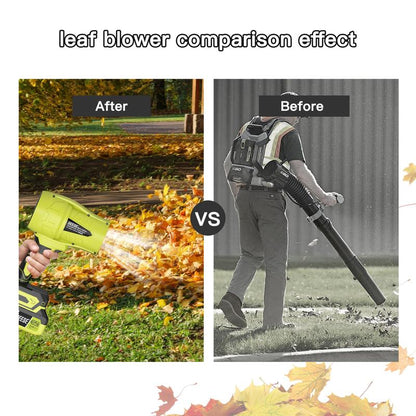 SEESE Turbo Jet Blower - Powerful Handheld Cordless Snow and Leaf Blower, Lightweight for Easy Use, Perfect for Car Drying after Wash, Ideal Gift Choice
