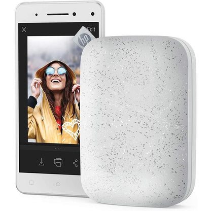 HP Sprocket Portable 2X3" Instant Photo Printer, Prints from Ios or Android Devices