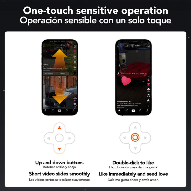 MINISO Wireless Earbuds Remote Control Take Pictures like Music Voice Assistant Call Power Bluetooth-Compatible Page Scroller Bluetooth 5.4 Earphones, Wireless Headphones with Mic Fully Compatible