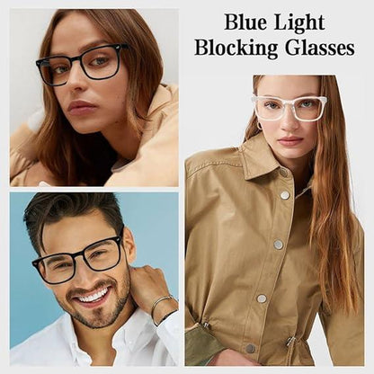 Blue Light Eyeglasses for Men Women,Blue Light Lens,Blue Light Glasses Men,Bluelight Glasses Women,Computer Glasses,Party Glasses