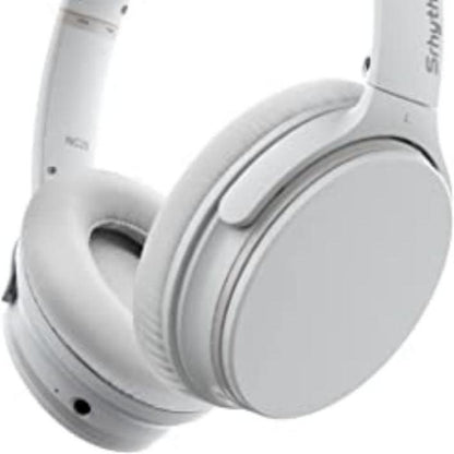 Srhythm NC25 Wireless Headphones Bluetooth 5.3, Lightweight Noise Cancelling Headset Over-Ear with Low Latency,Game Mode Audio Earphones